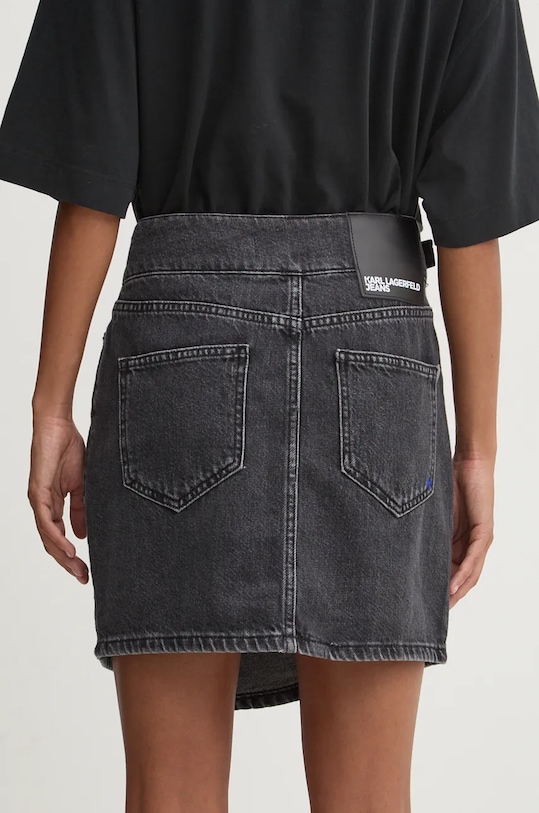 Îmbrăcăminte Karl Lagerfeld Jeans fustă din denim 246J1200 negru