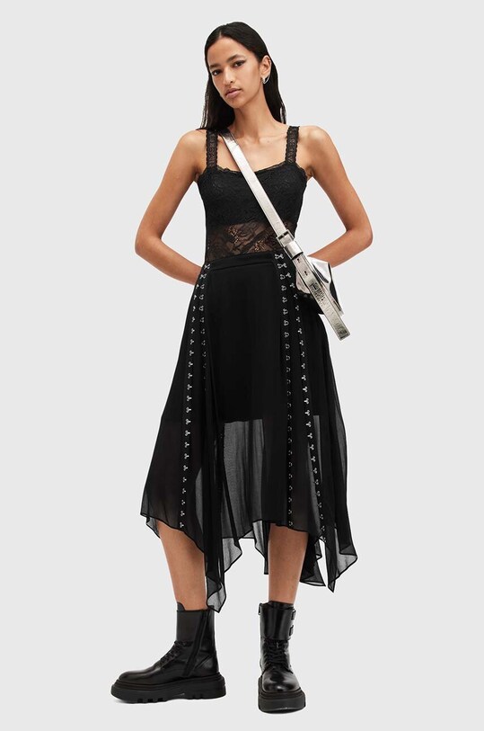 AllSaints spódnica LUNA W013RB