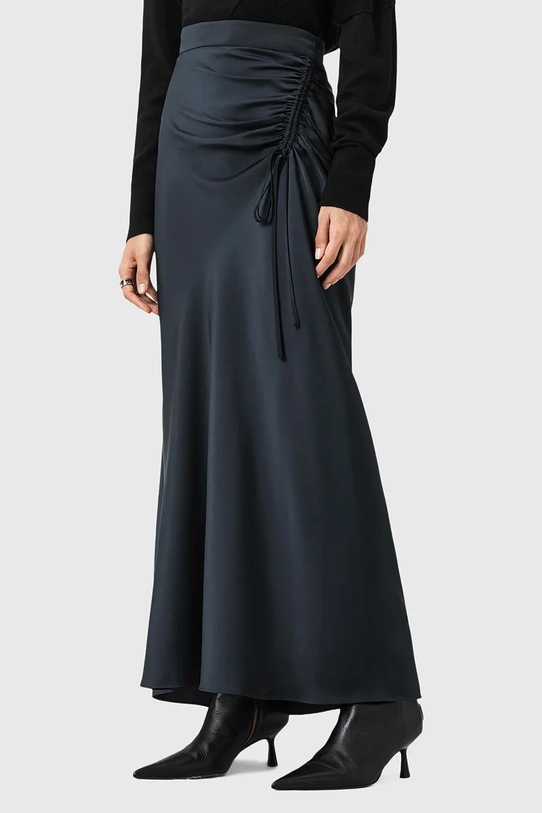 Φούστα AllSaints ALEXIA W051RB σκούρο μπλε AW25