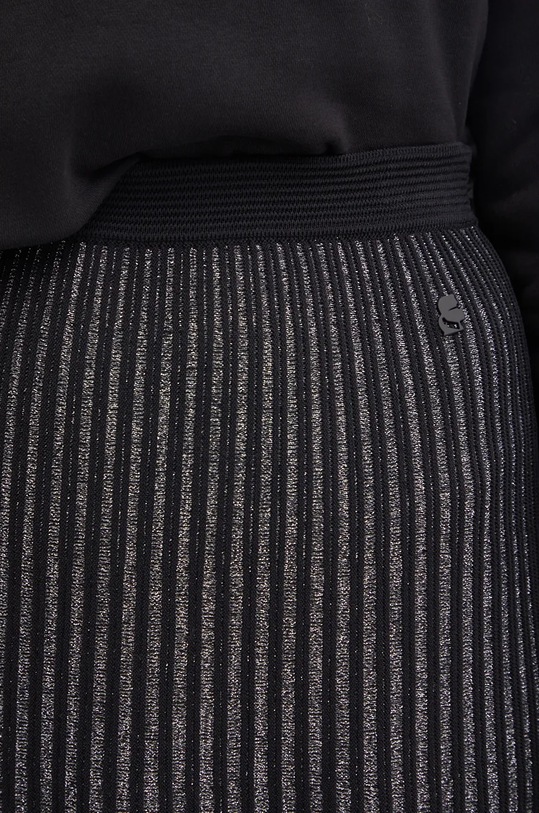 Karl Lagerfeld spódnica srebrny 246W1205