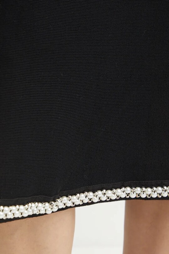 Karl Lagerfeld fusta negru 246W1207
