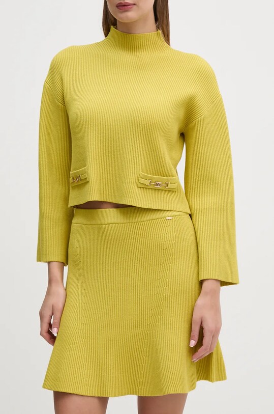 Φούστα Gaudi casual κίτρινο 421FD73004