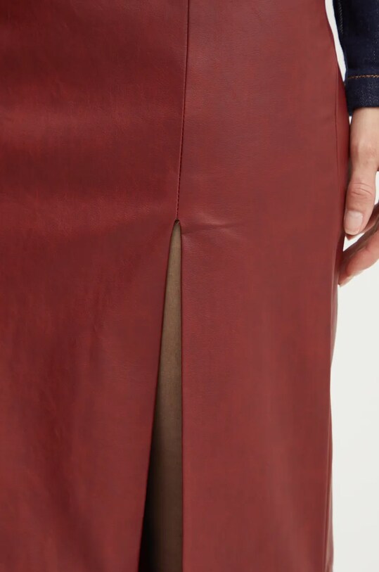 Bardot fusta DANTE SKIRT burgundia 58855SB2
