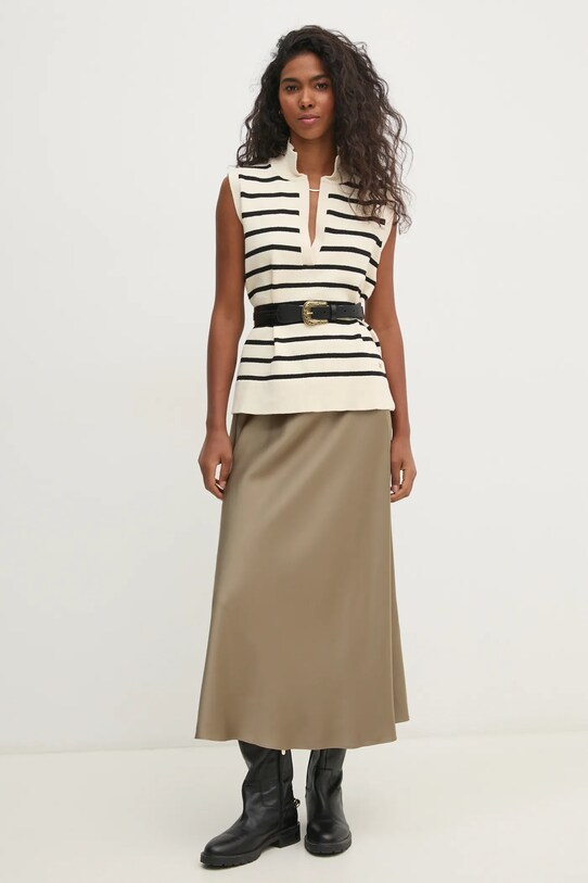 Pedro del Hierro spódnica 7598305 zielony AW24