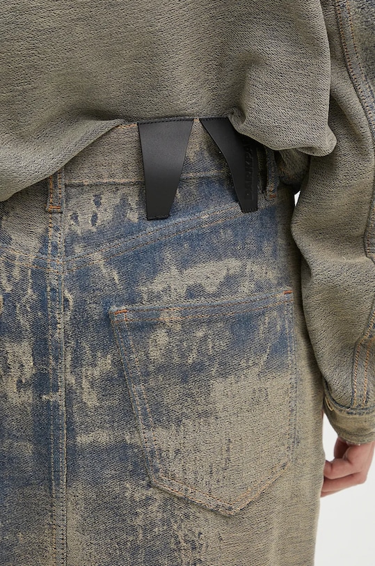 DARKPARK fustă din denim Erika bej WSK02.DBL08W079.W079