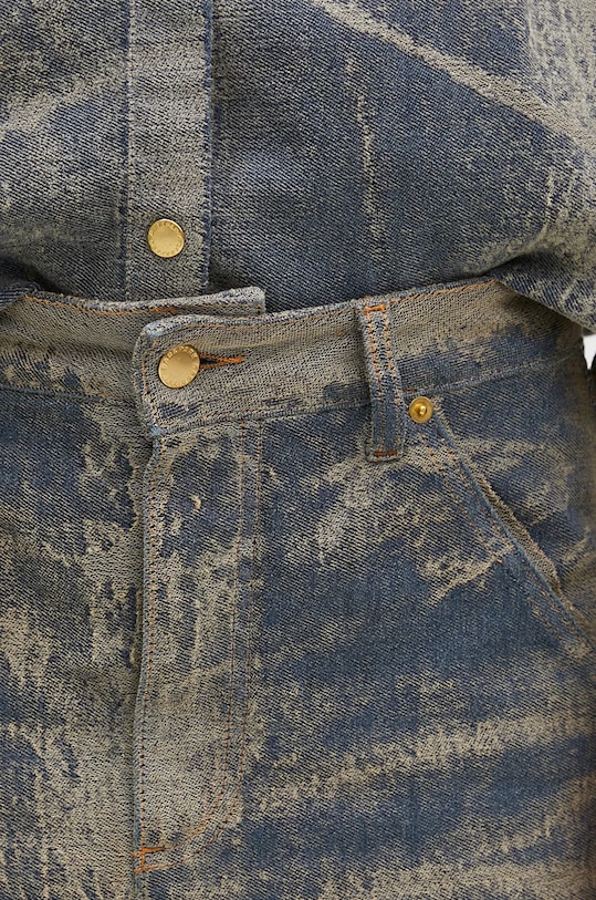 DARKPARK fustă din denim Erika WSK02.DBL08W079.W079 bej