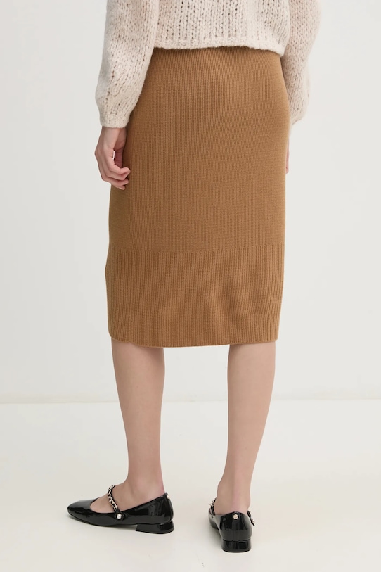 Odzież Sisley spódnica 122NM000F beżowy