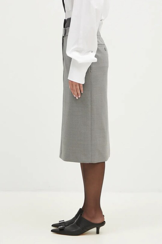 Sportmax gonna in lana Alceste 2422106062600 grigio AW24