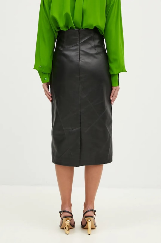 Odzież Sportmax spódnica skórzana Albio1234 2422406033600 czarny