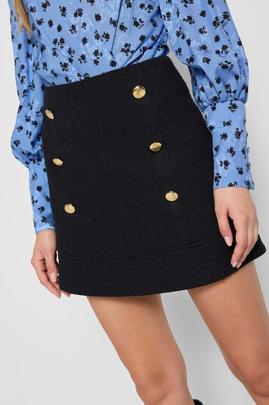 Bizuu fusta din bumbac LESSA LESSA.CZARNY negru AW24