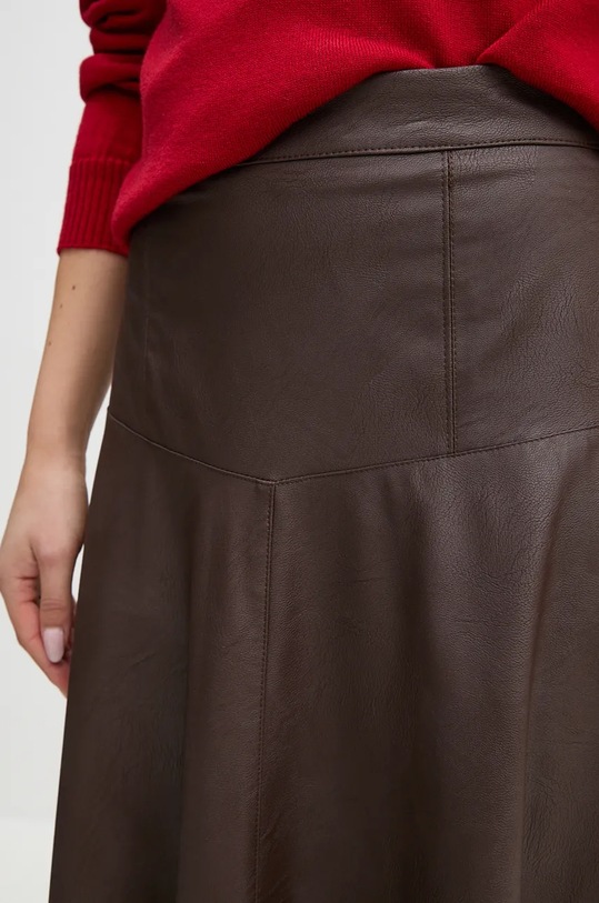 Юбка Sandro Ferrone коричневый SFS15YBESERENA