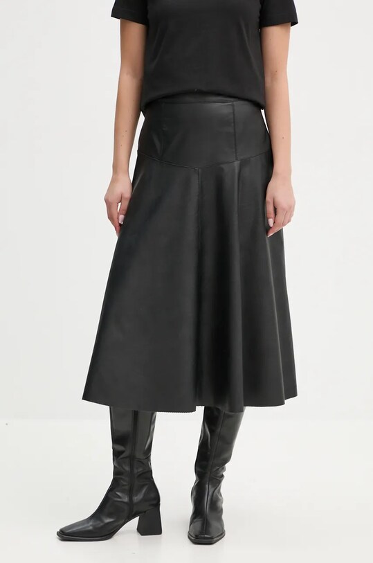 Sandro Ferrone spódnica casual czarny SFS15YBESERENA