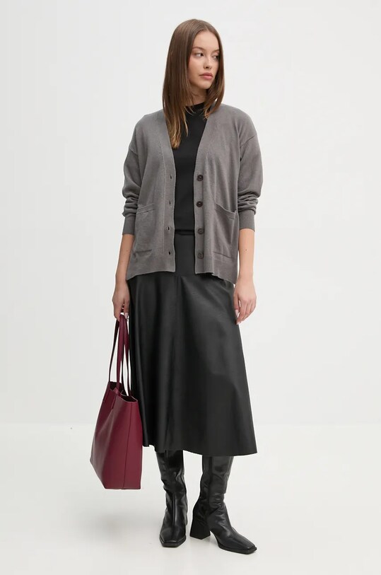 Sandro Ferrone spódnica SFS15YBESERENA czarny AW24