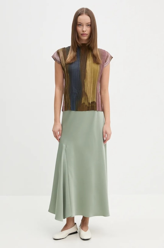 Sandro Ferrone gonna SFS32YBEMANOLO turchese AW24