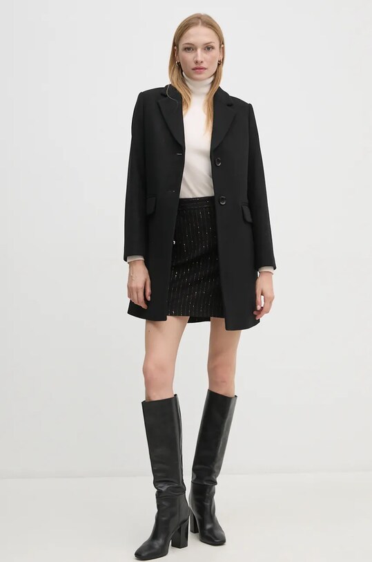 Шерстяная юбка La Petite Française PFJUCHEE PFJUCHEE чёрный AW24