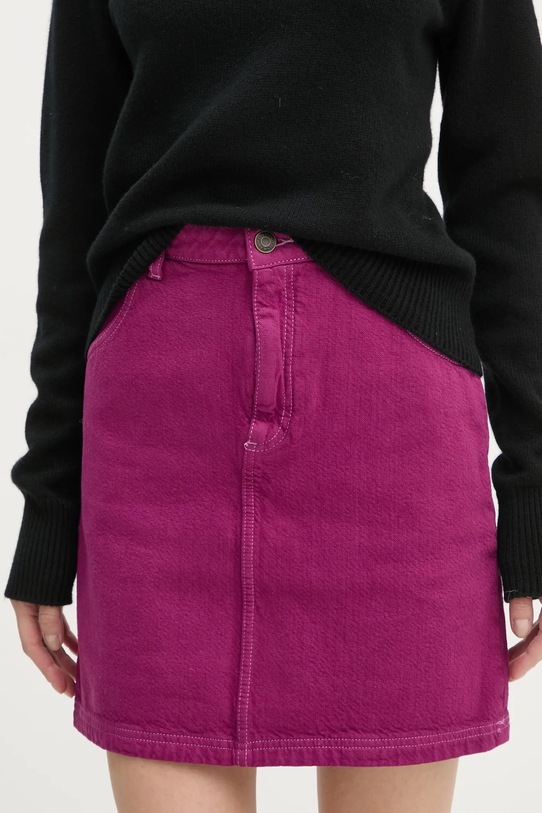 American Vintage gonna di jeans mini rosa NYO13BH24