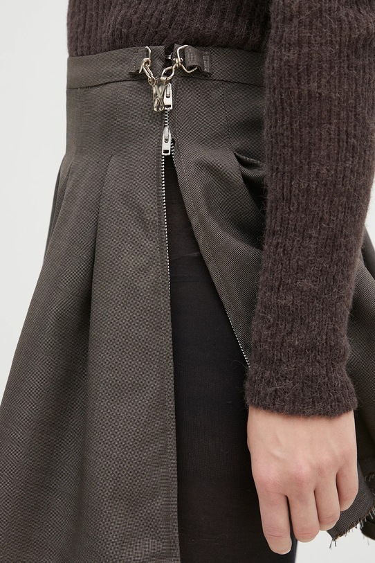 Μάλλινη φούστα Our Legacy Object γκρί W4244OGA