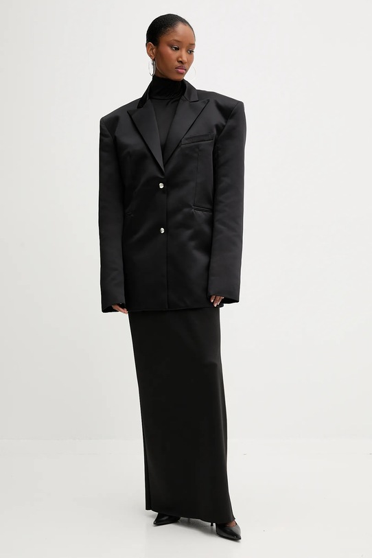 PRESSIAT marynarka UEPW01 czarny AW25