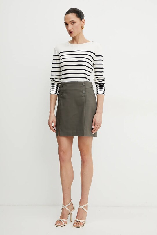 Юбка Morgan JEON JEON зелёный SS25