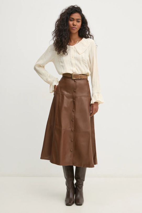 Suknja Pedro del Hierro 7598313 smeđa AW24