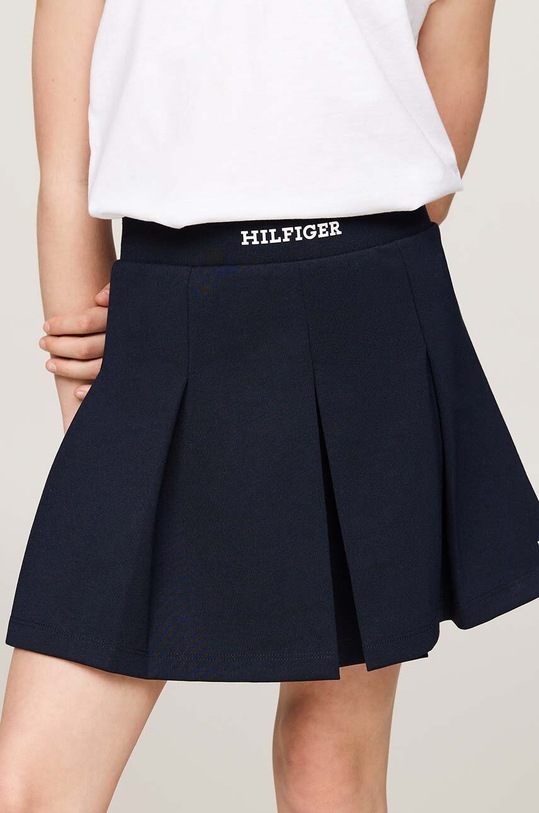 Παιδική φούστα Tommy Hilfiger KG0KG08111.9BYH.128.176 σκούρο μπλε