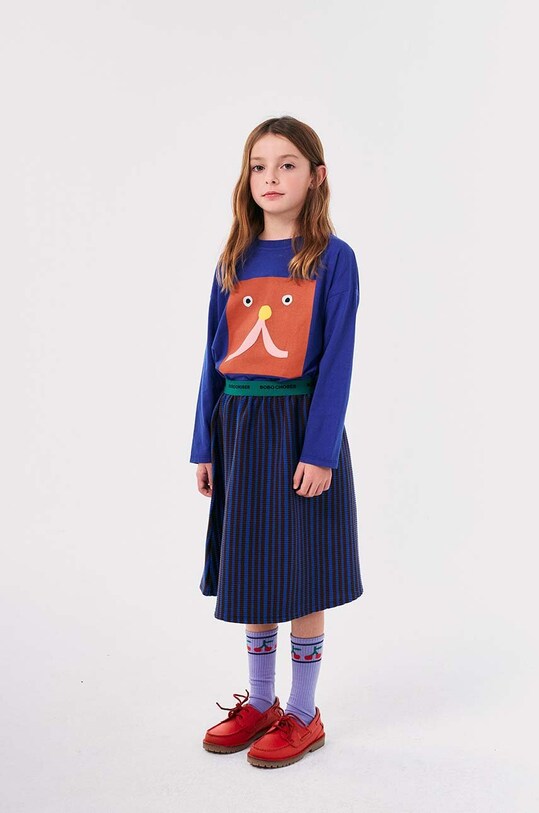 Детская юбка Bobo Choses коричневый 224AC072