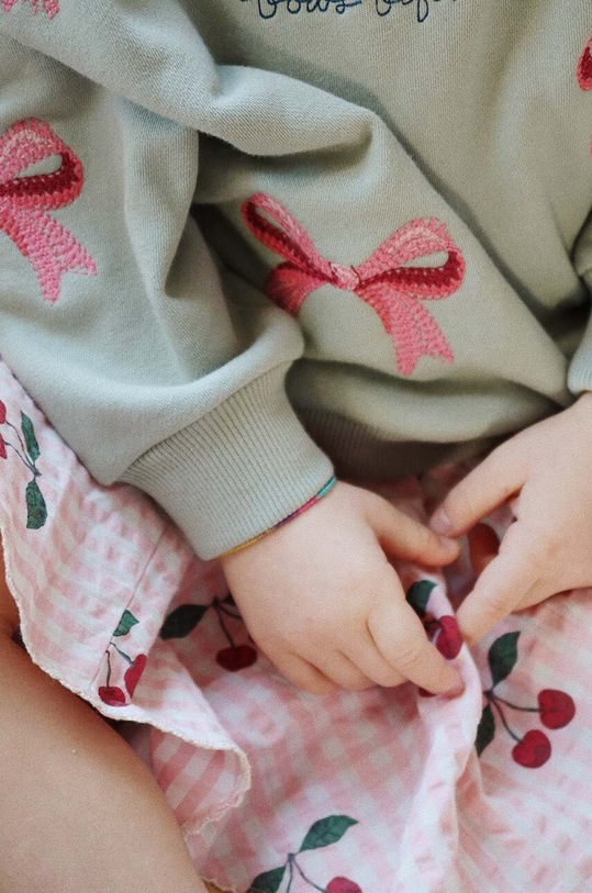 Konges Sløjd fusta din bumbac pentru copii KIM SKIRT GOTS KS101548