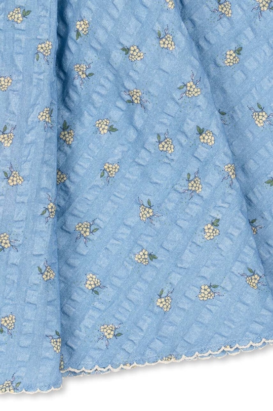 Dětská bavlněná sukně Konges Sløjd KIM SKIRT GOTS modrá KS101548