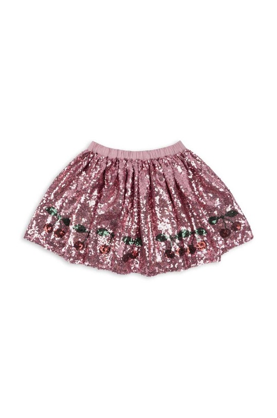 Konges Sløjd spódnica dziecięca STARLA SEQUIN SKIRT KS101691 różowy AW24
