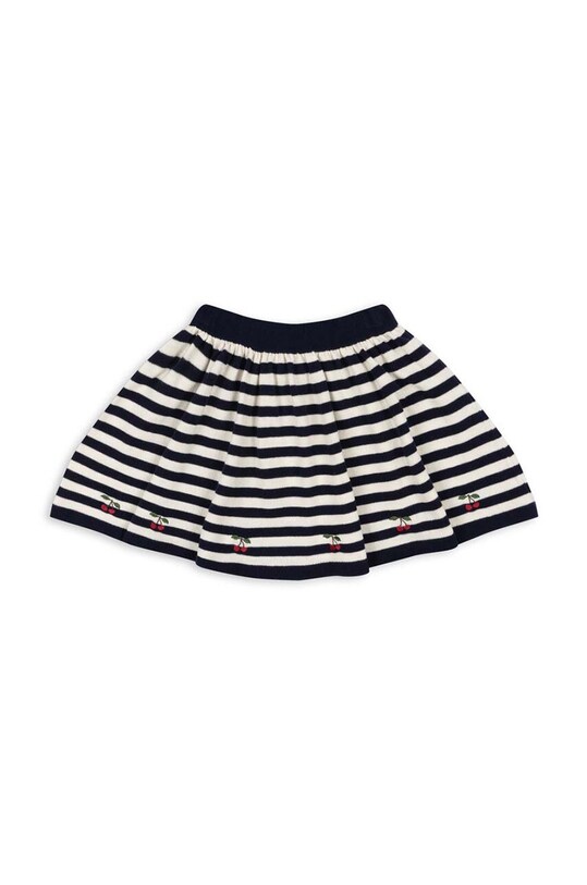 Детская хлопковая юбка Konges Sløjd VENTON KNIT SKIRT GOTS хлопок тёмно-синий KS101724