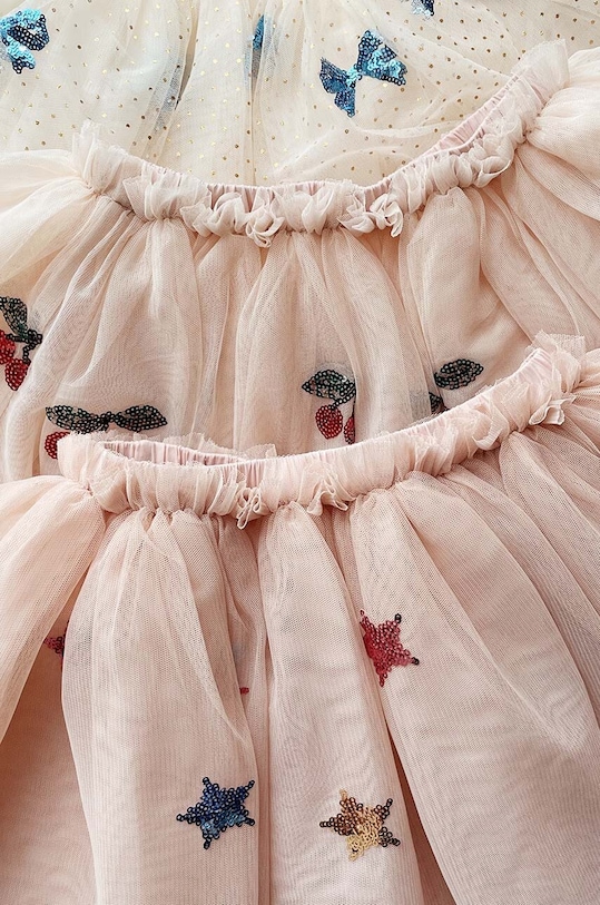 Dievčenská sukňa Konges Sløjd YVONNE SKIRT KS101759 béžová