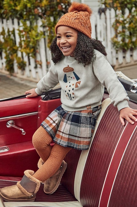 Mayoral gonna bambina blu navy 4909.6D.Mini.9BYH