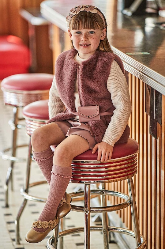 Dziewczynka Mayoral spódnica dziecięca 4907.6C.Mini.9BYH różowy