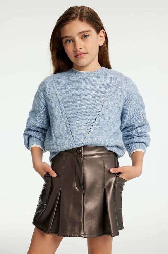 Mayoral fusta fete Spódnica cargo imitacja skóry uni maro 7972.8C.Junior.9BYH