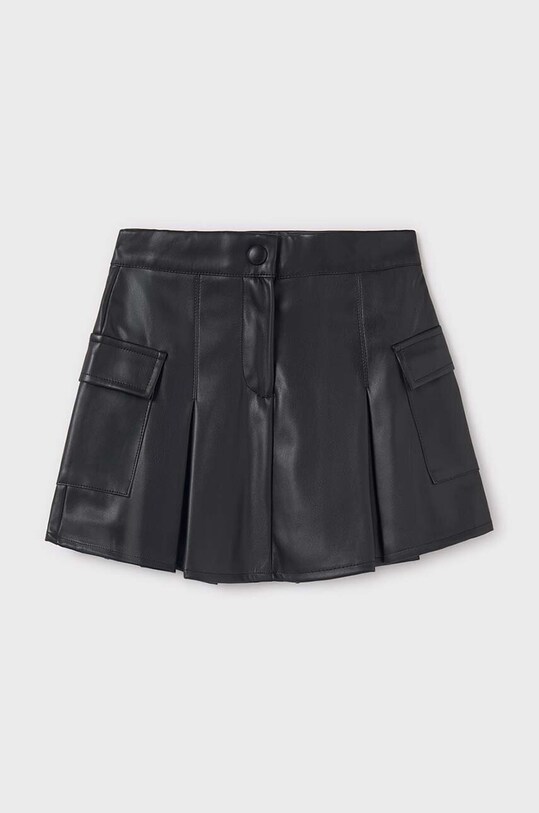 Детская юбка Mayoral Spódnica cargo imitacja skóry mini чёрный 7972.8C.Junior.9BYH