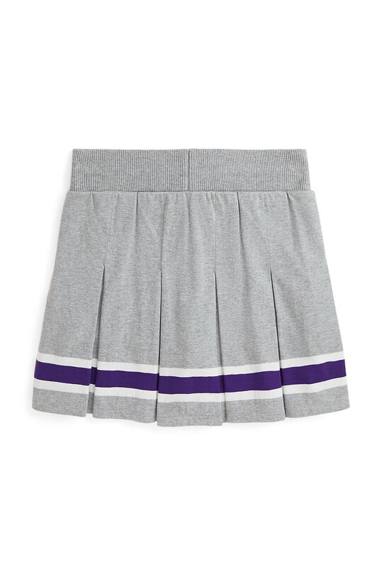 Fete Polo Ralph Lauren fusta din bumbac pentru copii 313950967001 gri