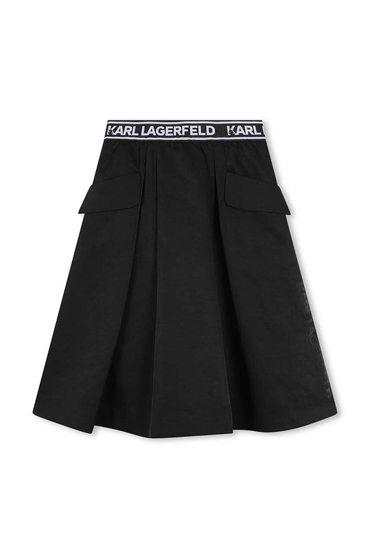 Karl Lagerfeld fusta fete Z30198.156.162 negru AW24