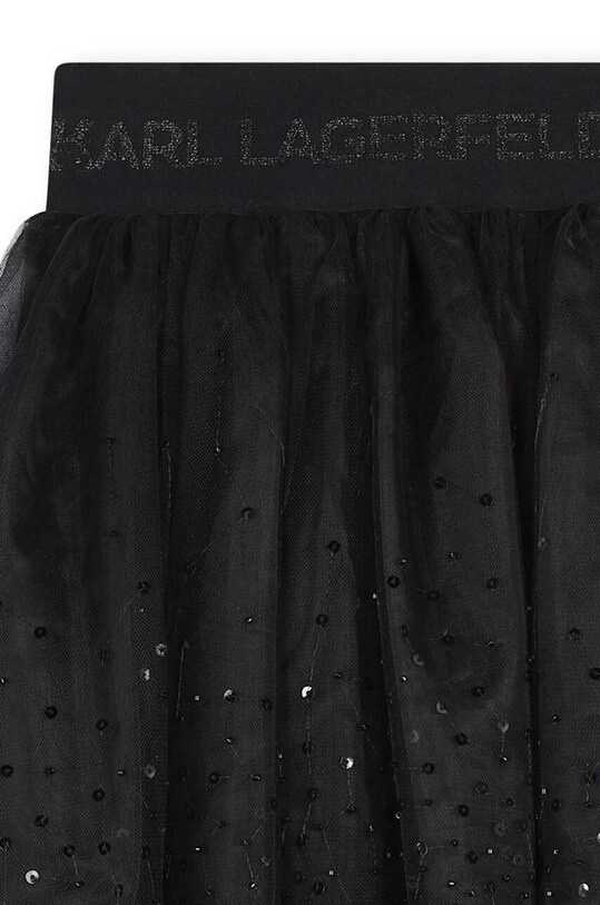 Karl Lagerfeld fusta fete negru Z30199.156.162
