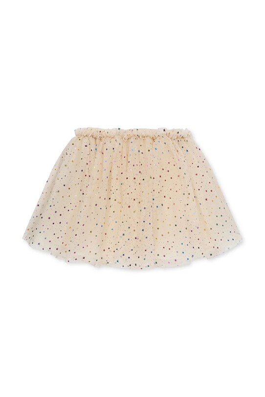 Konges Sløjd fusta fete FAIRY BALLERINA SKIRT GRS cu modele bej KS101968