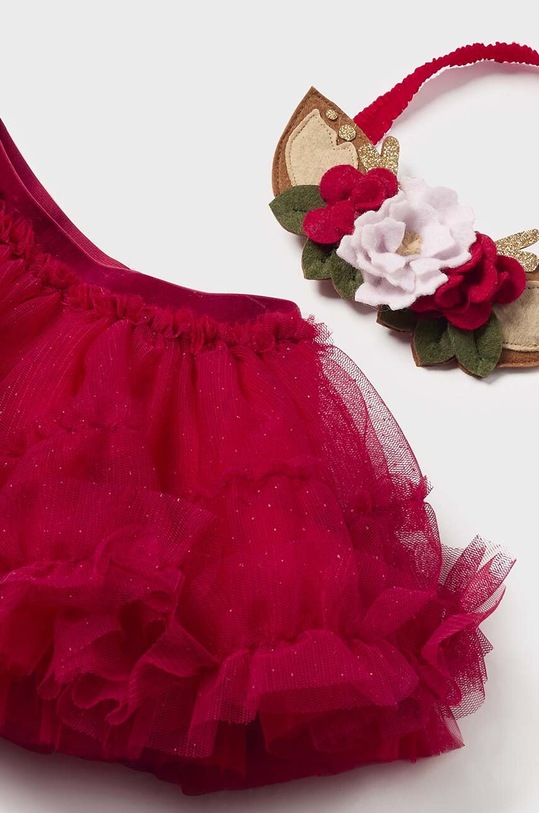 Djevojčice Suknja i traka za glavu za bebe Mayoral Newborn 2803.2P.Newborn.9BYH crvena