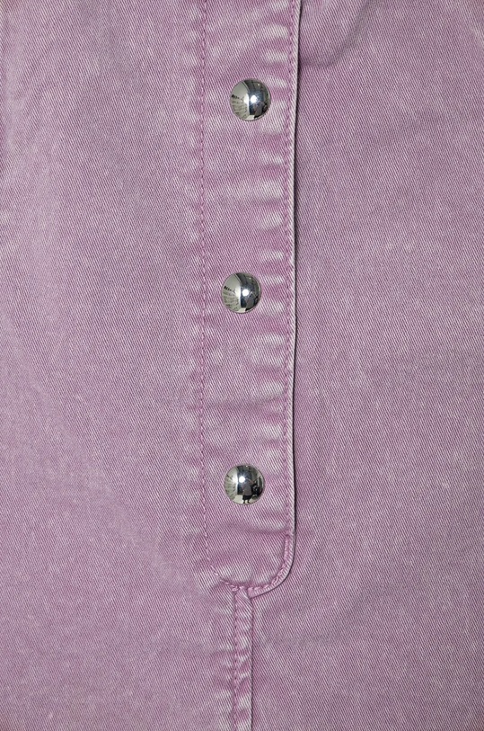 DÍVKA Dětské riflové šaty United Colors of Benetton 42P5GT00H.P.Seasonal fialová