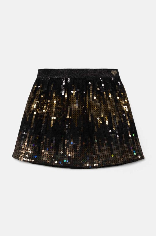 Guess spódnica dziecięca aplikacja złoty K4BD01.KCH80.9BYH