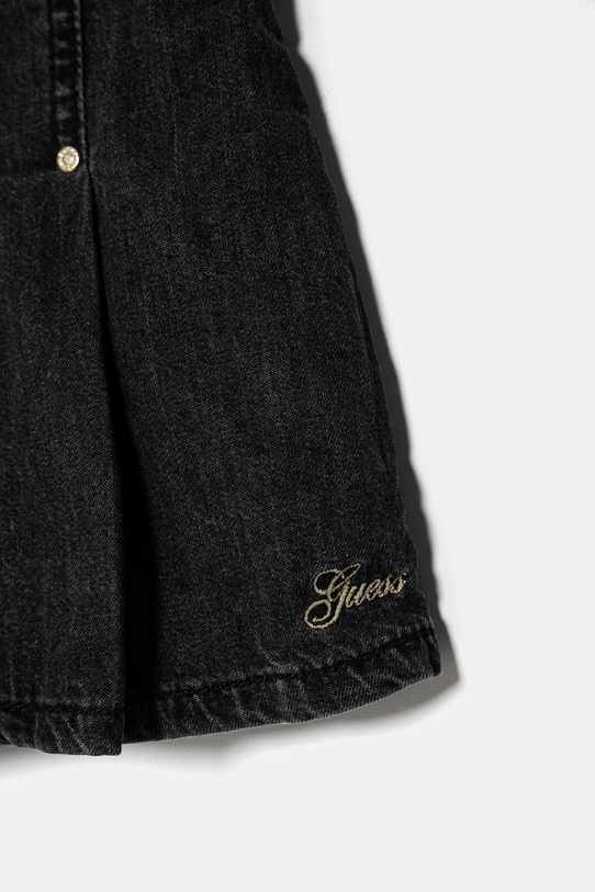 Дитяча джинсова спідниця Guess J4BD05.D5G40.9BYH чорний AW24