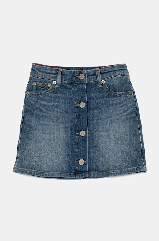 Детская джинсовая юбка Tommy Hilfiger KG0KG08243.9BYH.128.176 тёмно-синий AW24