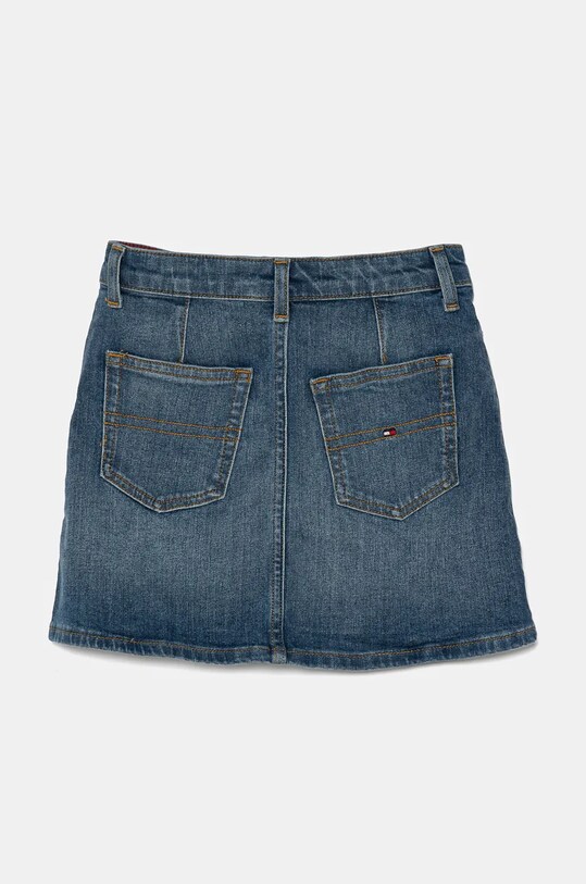 Fete Tommy Hilfiger fustă din denim pentru copii KG0KG08243.9BYH.128.176 bleumarin