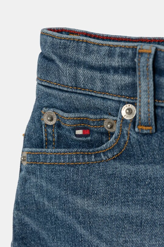 Tommy Hilfiger fustă din denim pentru copii bleumarin KG0KG08243.9BYH.128.176