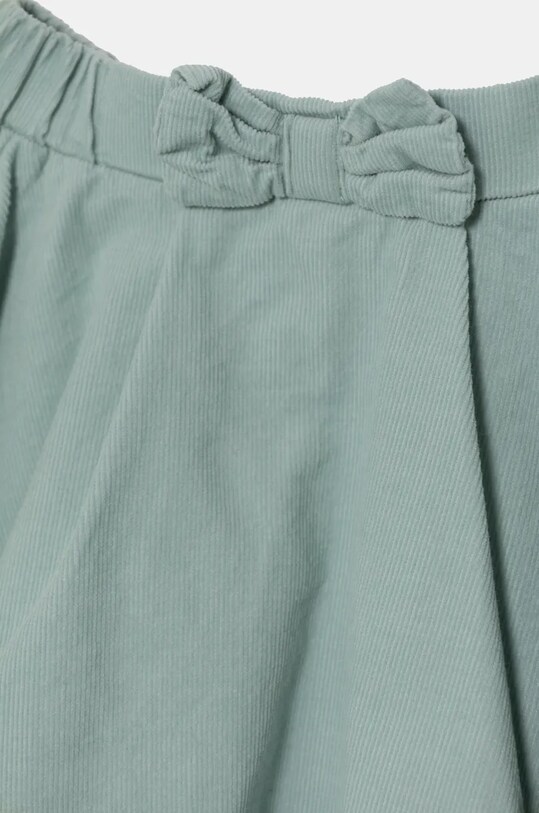 Fete United Colors of Benetton fustă din catifea pentru copii 4O5GG000Y.P.Seasonal verde