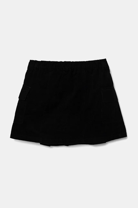 United Colors of Benetton spódnica sztruksowa dziecięca 4O5GC0021.G.Seasonal czarny AW24