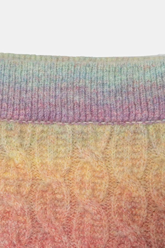 Fete United Colors of Benetton fustă din amestec de lână pentru copii 18N3C000F.G.Seasonal multicolor