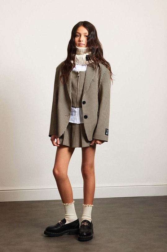 Девочка Детская юбка Patrizia Pepe A458 7G0134 бежевый